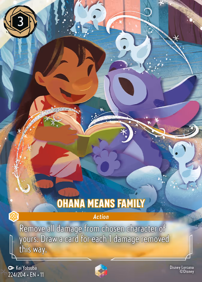 Carta Ohana Means Family · 