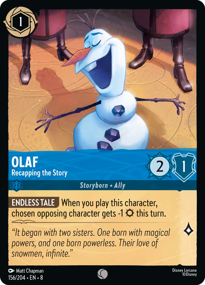 Carta Olaf · Recapping the Story
