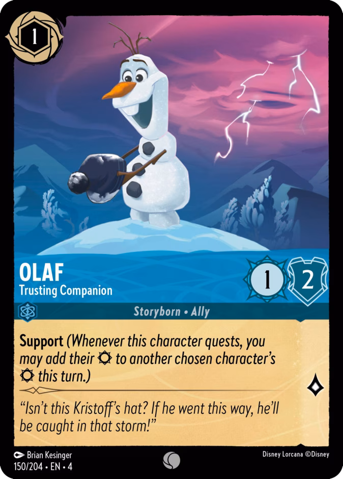 Carta Olaf · Trusting Companion