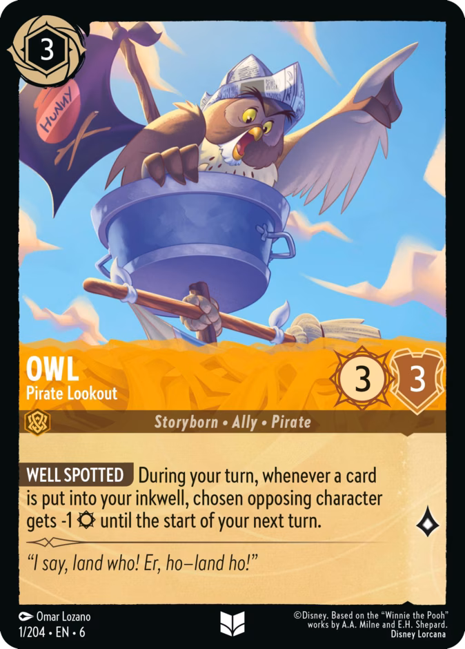 Carta Owl · Pirate Lookout