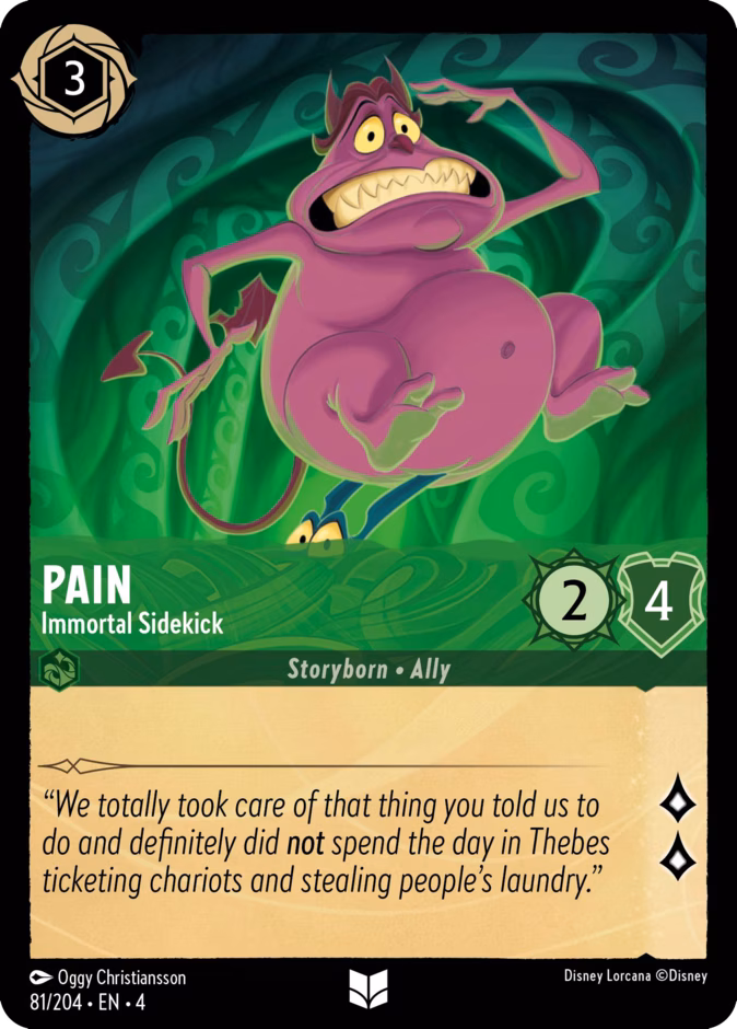Carta Pain · Immortal Sidekick