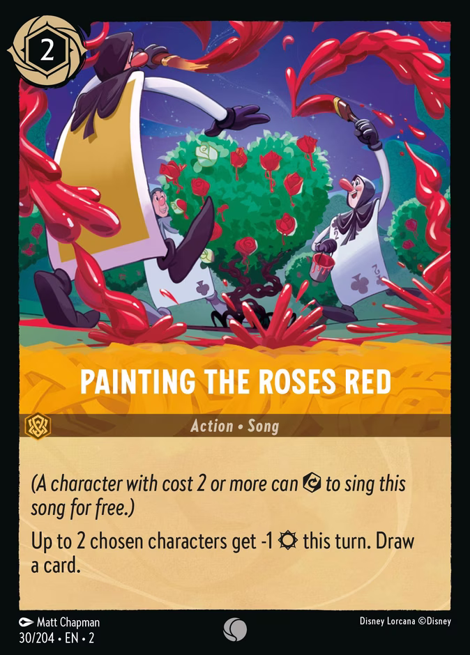 Carta Painting the Roses Red · 
