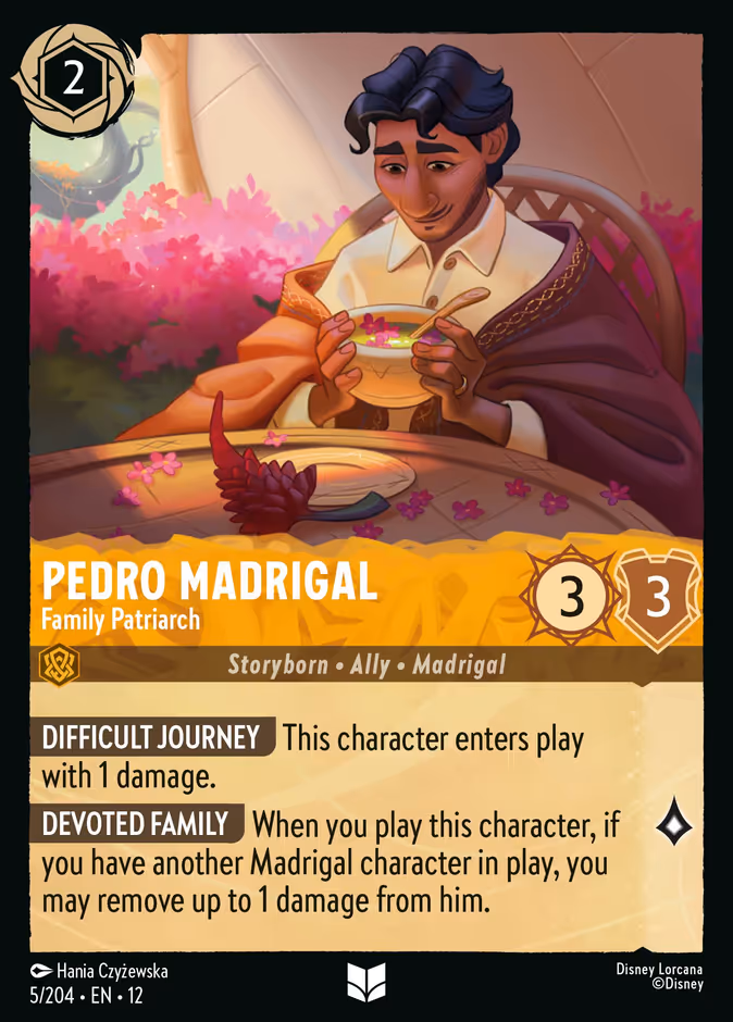 Carta Pedro Madrigal · Family Patriarch