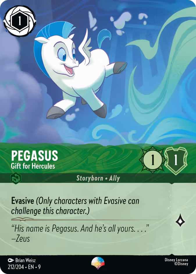Carta Pegasus · Gift for Hercules