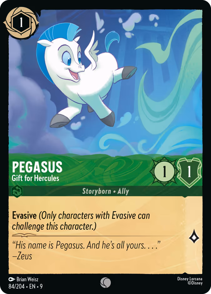 Carta Pegasus · Gift for Hercules