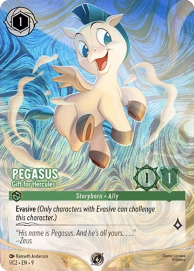 Carta Pegasus · Gift for Hercules