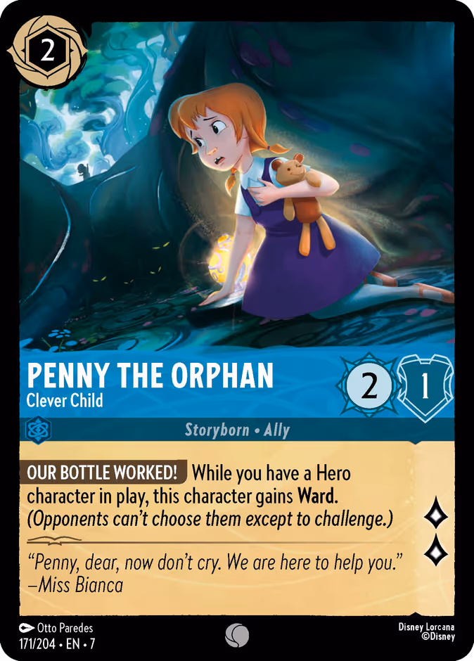 Carta Penny the Orphan · Clever Child