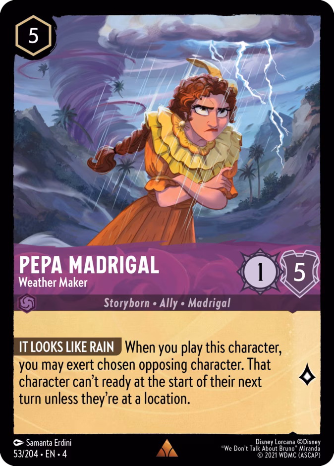 Carta Pepa Madrigal · Weather Maker