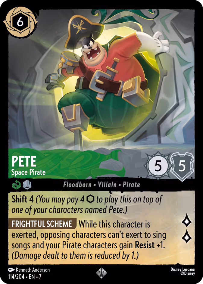 Carta Pete · Space Pirate