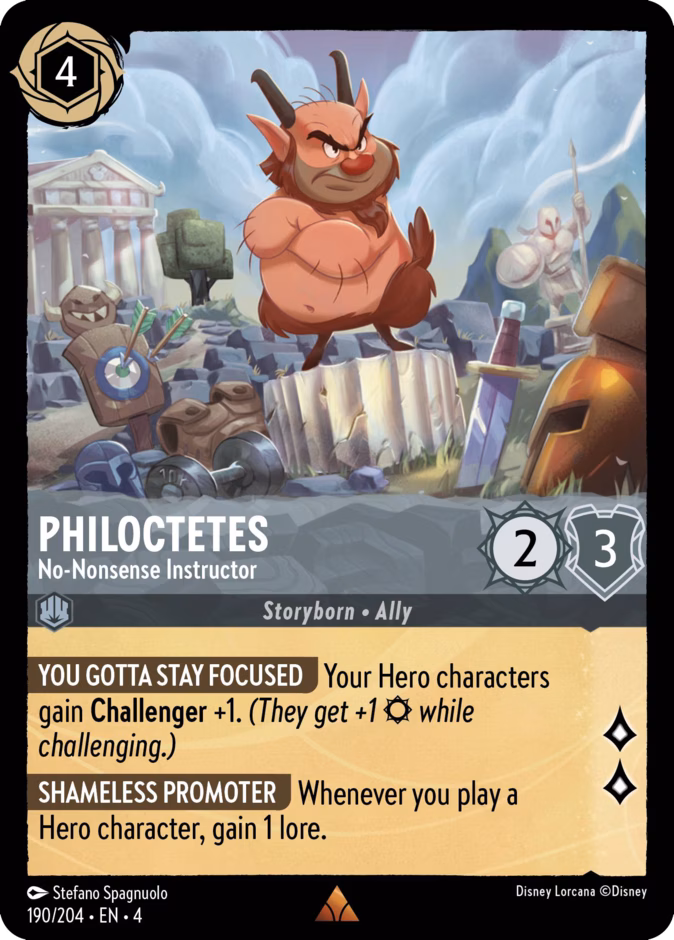 Carta Philoctetes · No-Nonsense Instructor