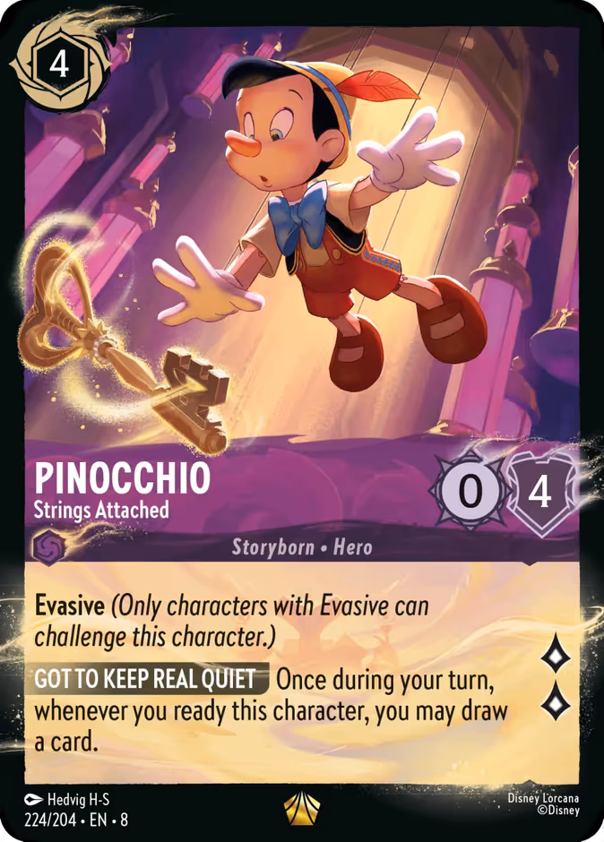 Carta Pinocchio · Strings Attached