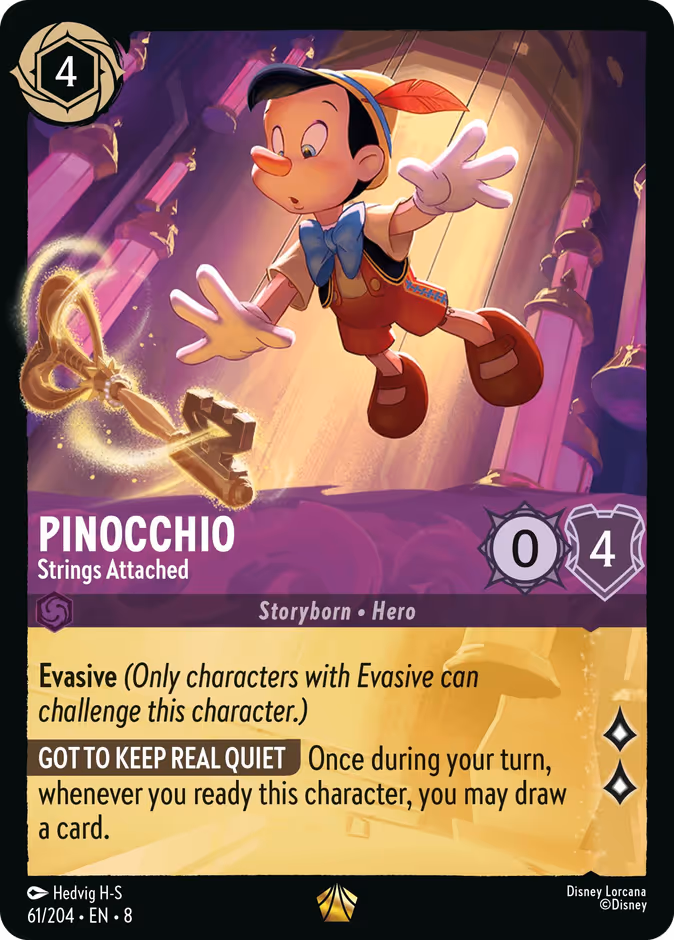 Carta Pinocchio · Strings Attached