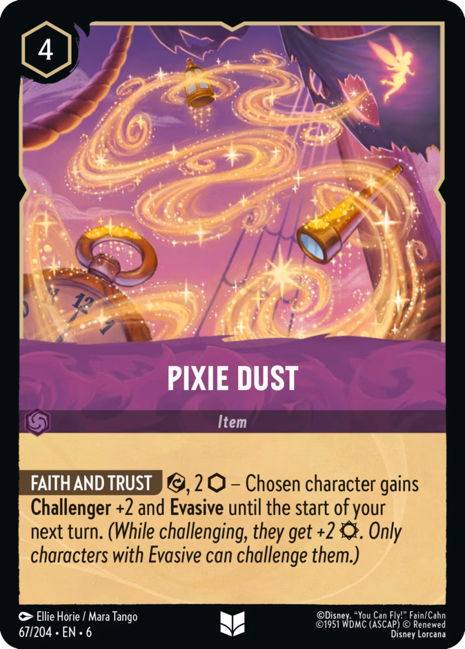 Carta oficial Pixie Dust ·