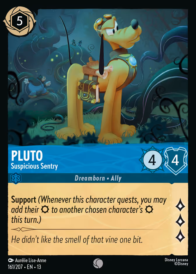 Carta Pluto · Suspicious Sentry