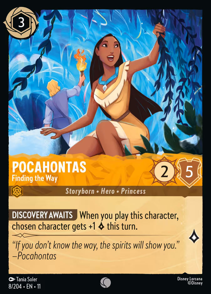Carta Pocahontas · Finding the Way