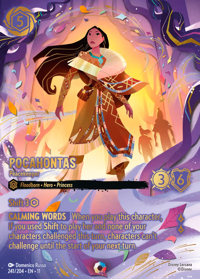 Carta Pocahontas · Peacekeeper