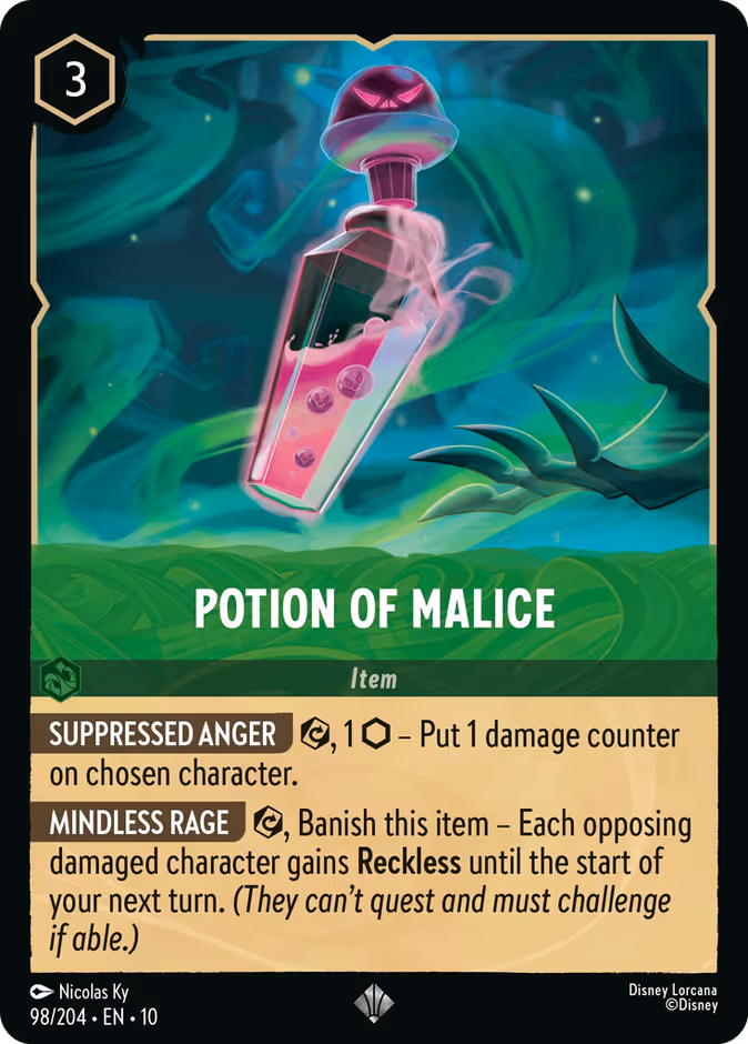 Carta Potion of Malice · 
