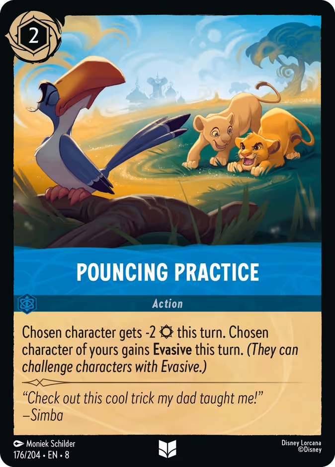 Carta oficial Pouncing Practice ·