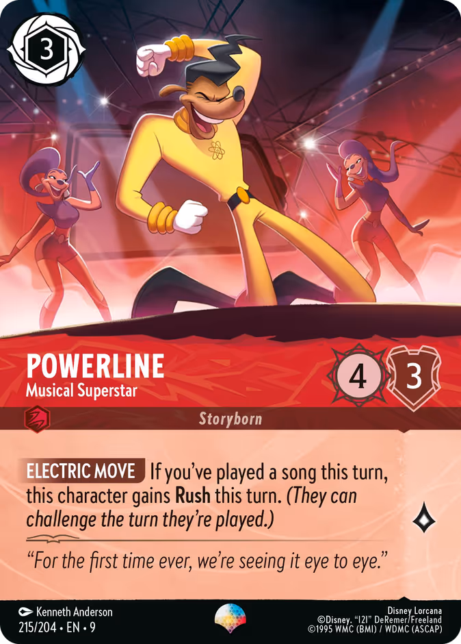 Carta Powerline · Musical Superstar