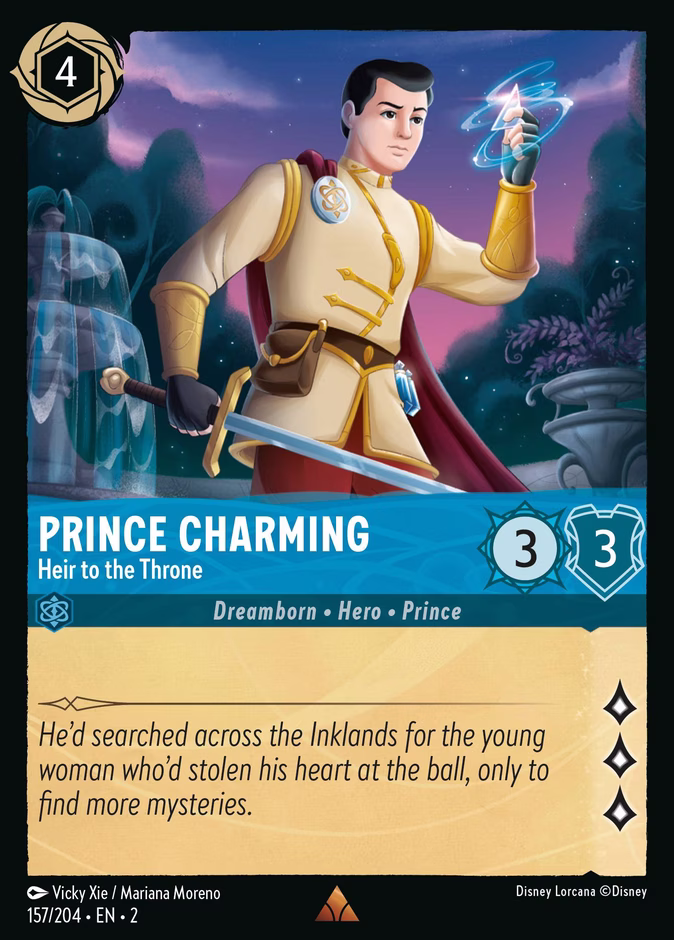 Carta Prince Charming · Heir to the Throne