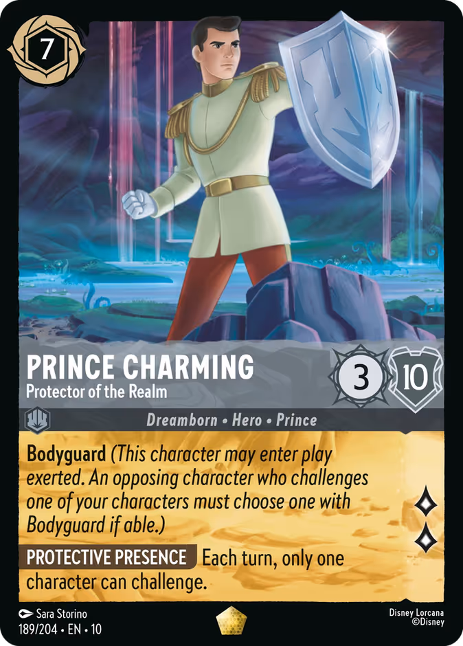 Carta Prince Charming · Protector of the Realm