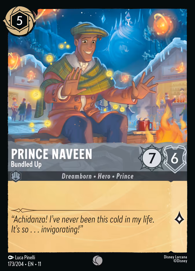Carta Prince Naveen · Bundled Up