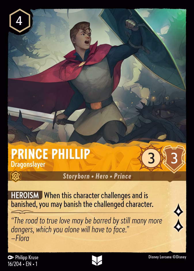 Carta Prince Phillip · Dragonslayer