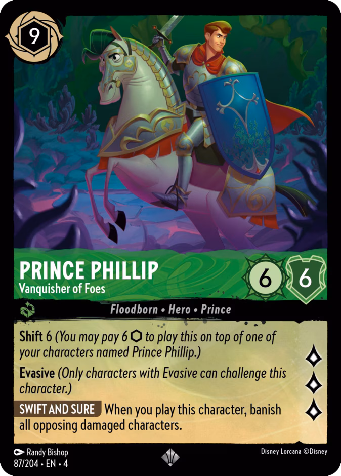 Carta Prince Phillip · Vanquisher of Foes