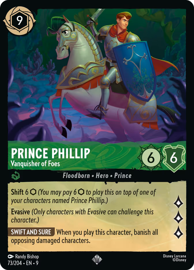 Carta Prince Phillip · Vanquisher of Foes