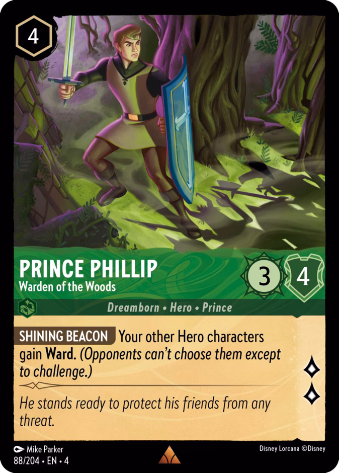 Carta Prince Phillip · Warden of the Woods