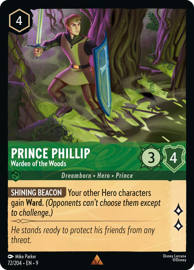 Carta Prince Phillip · Warden of the Woods