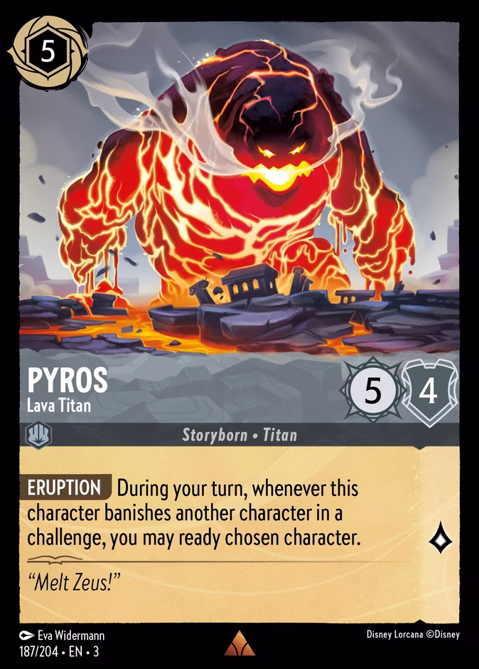 Carta Pyros · Lava Titan