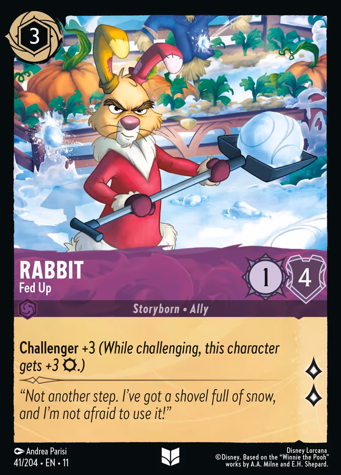 Carta Rabbit · Fed Up