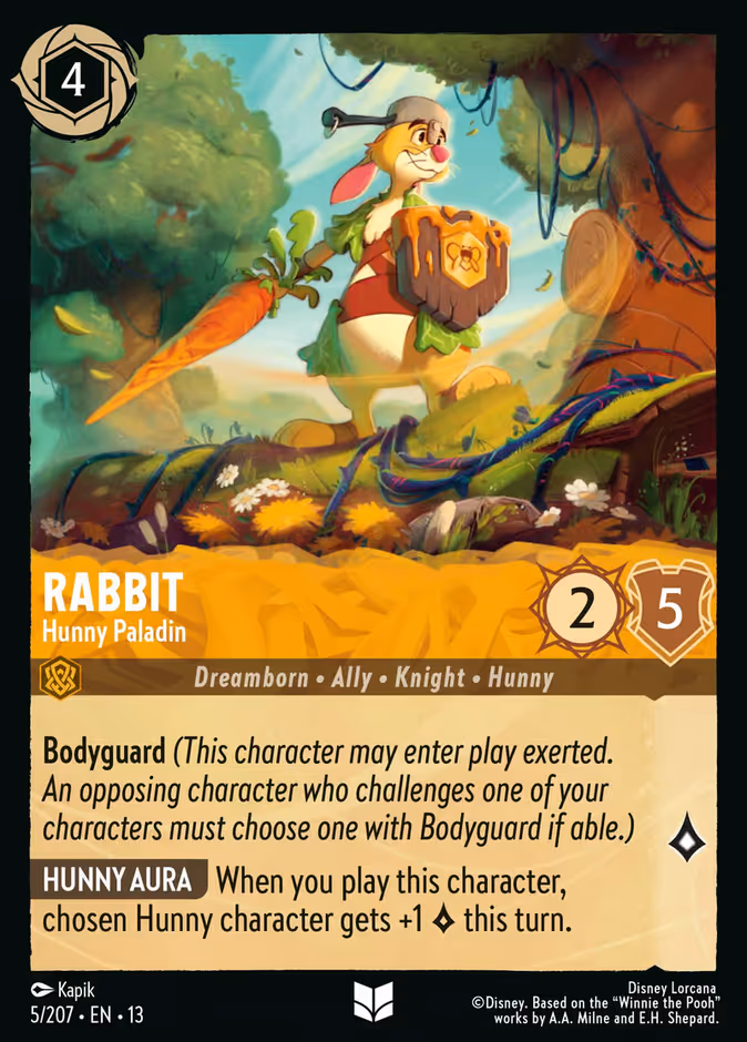 Carta Rabbit · Hunny Paladin