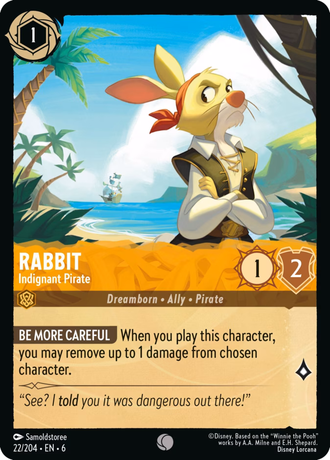 Carta Rabbit · Indignant Pirate
