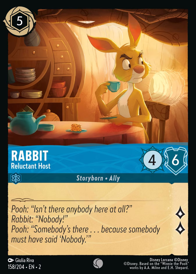 Carta Rabbit · Reluctant Host