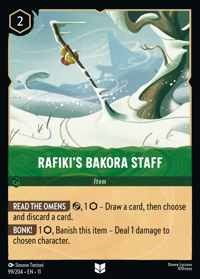 Carta Rafiki's Bakora Staff · 