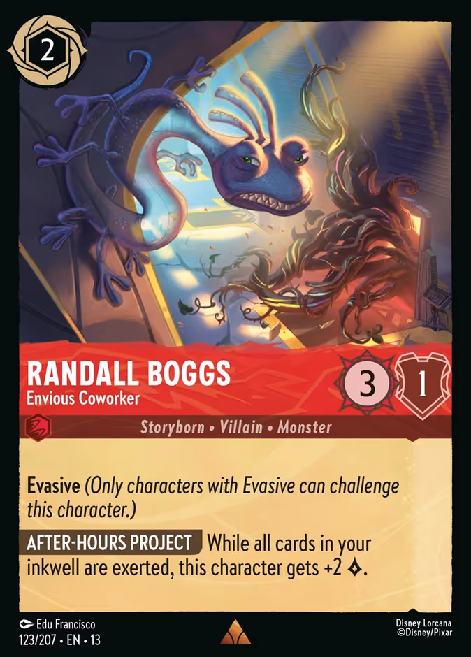 Carta Randall Boggs · Envious Coworker