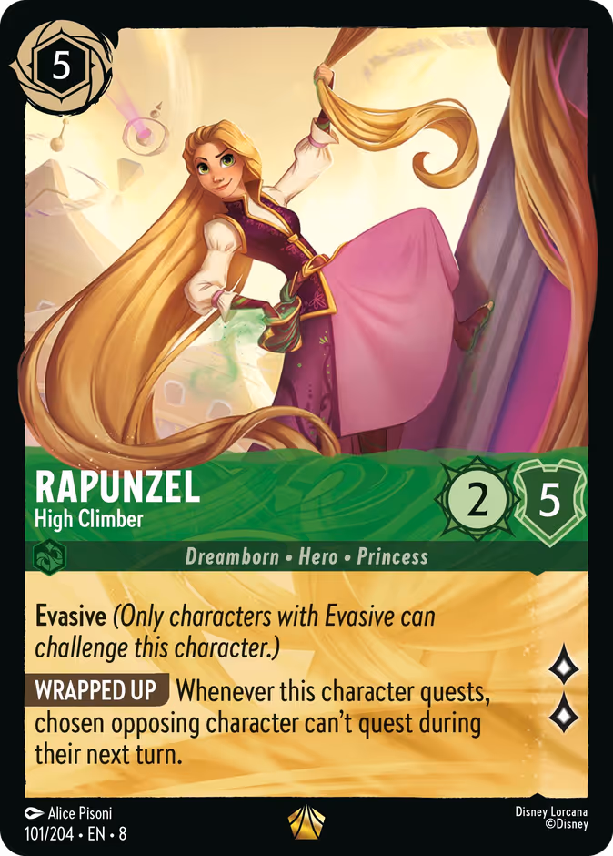 Carta Rapunzel · High Climber