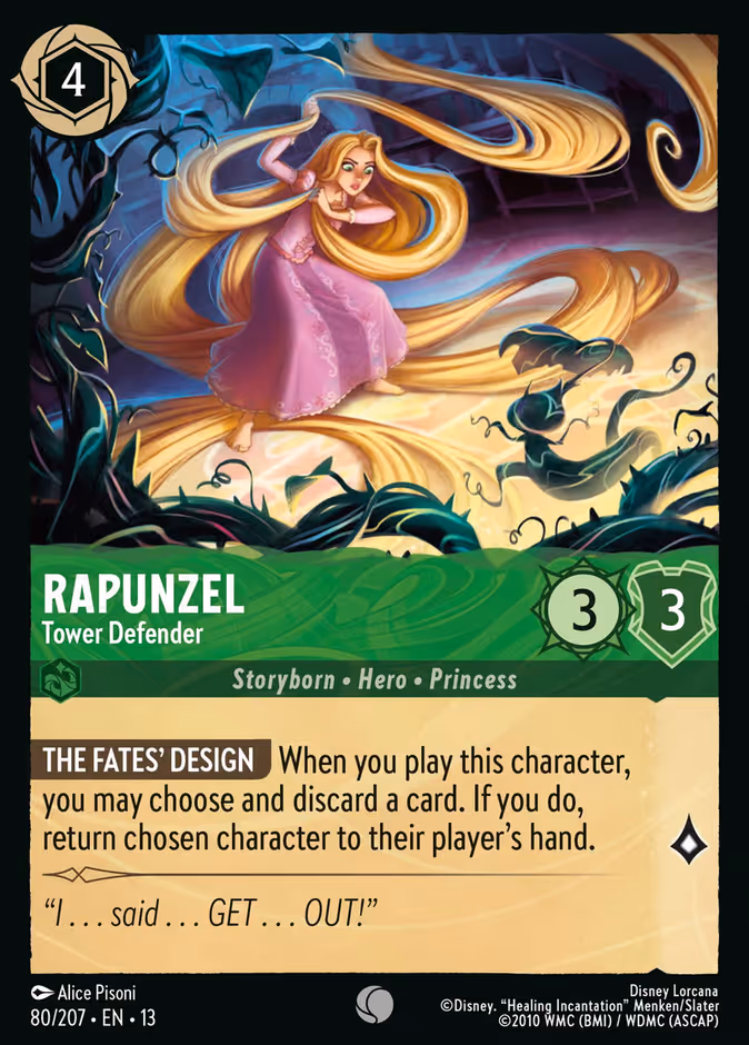 Carta Rapunzel · Tower Defender
