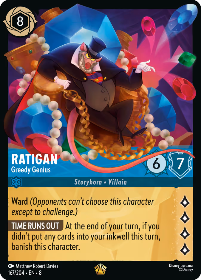 Carta Ratigan · Greedy Genius