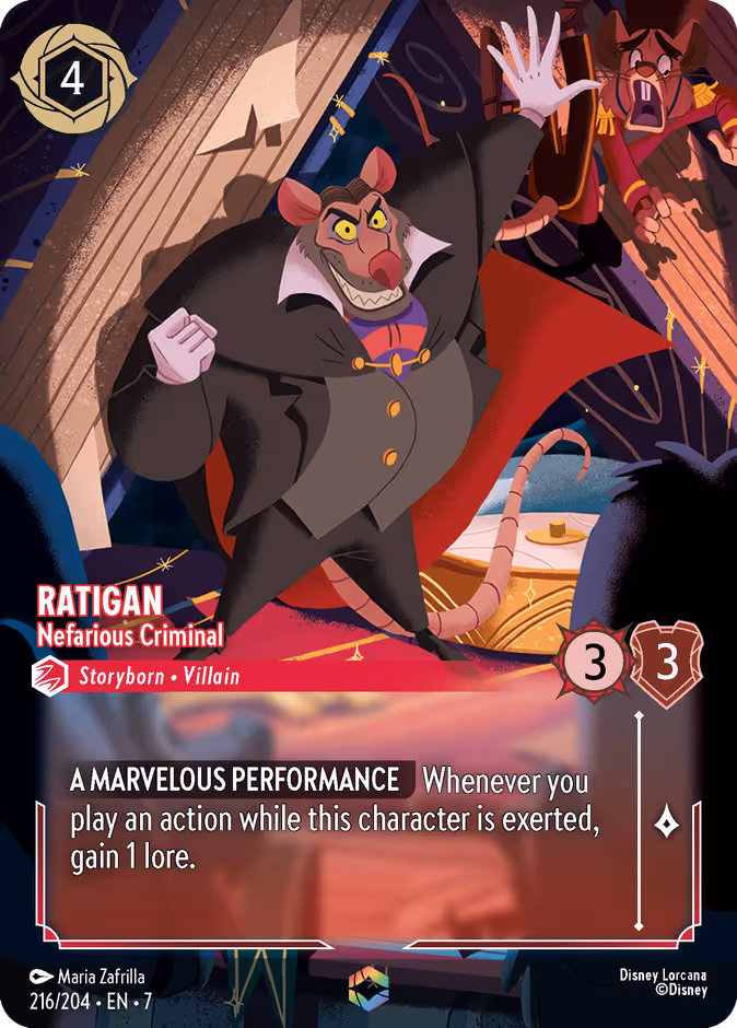 Carta Ratigan · Nefarious Criminal