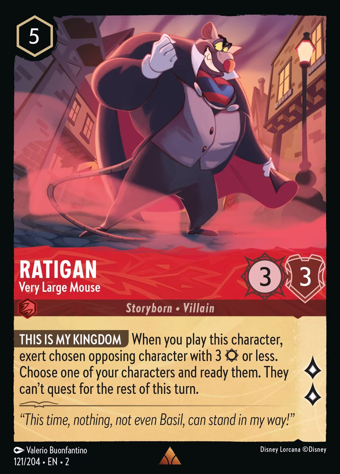 Carta Ratigan · Very Large Mouse