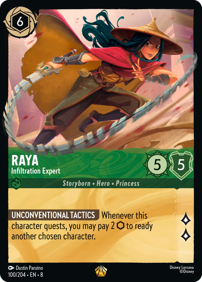 Carta Raya · Infiltration Expert