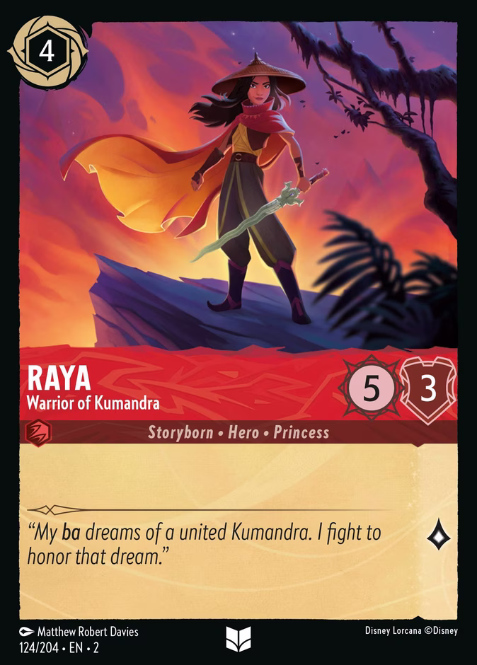 Carta Raya · Warrior of Kumandra