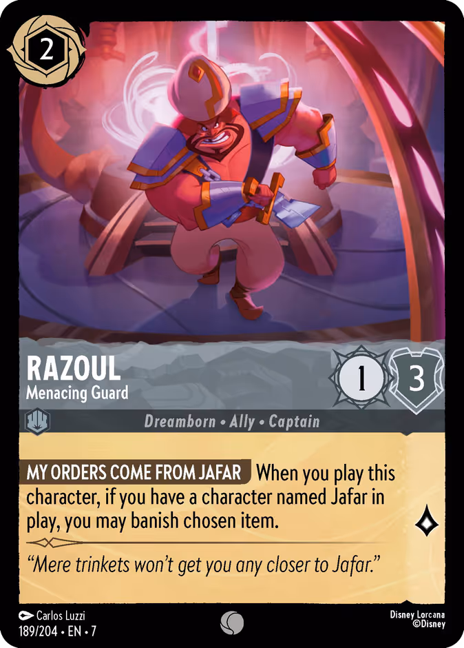 Carta Razoul · Menacing Guard