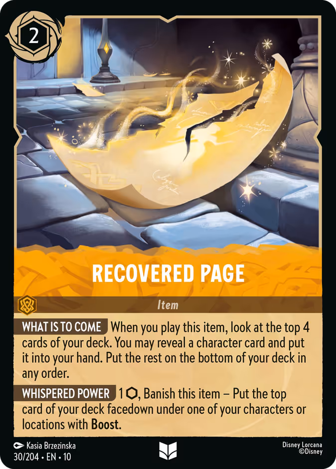 Carta Recovered Page · 
