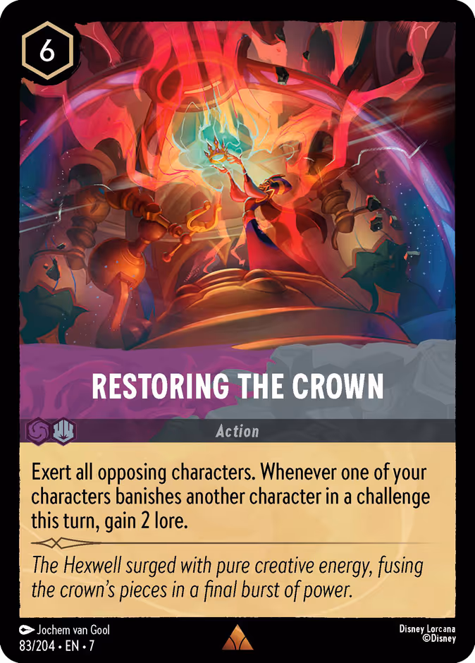 Carta Restoring the Crown · 