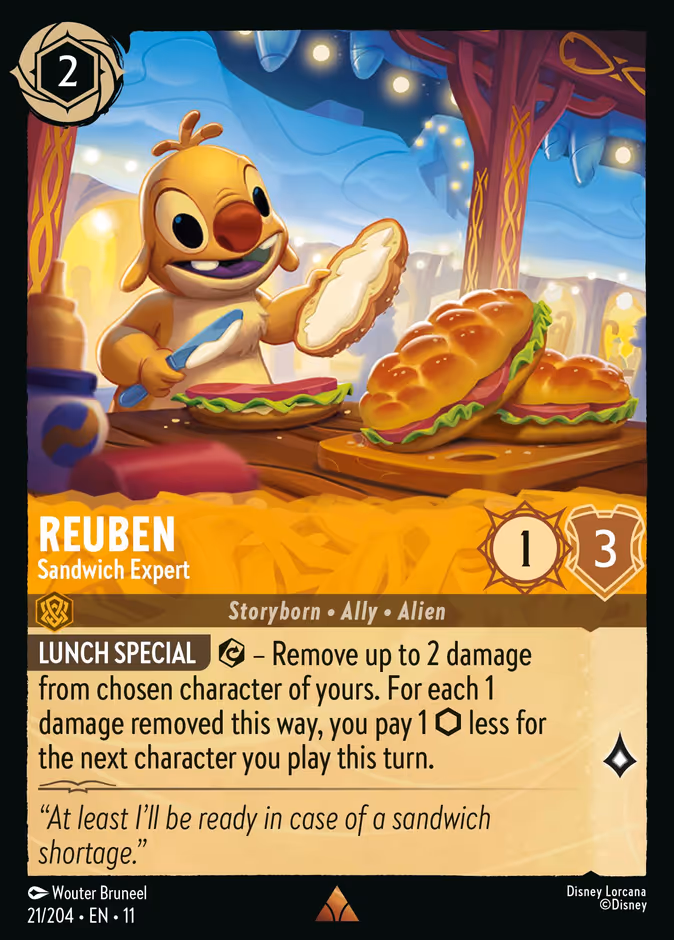 Carta Reuben · Sandwich Expert