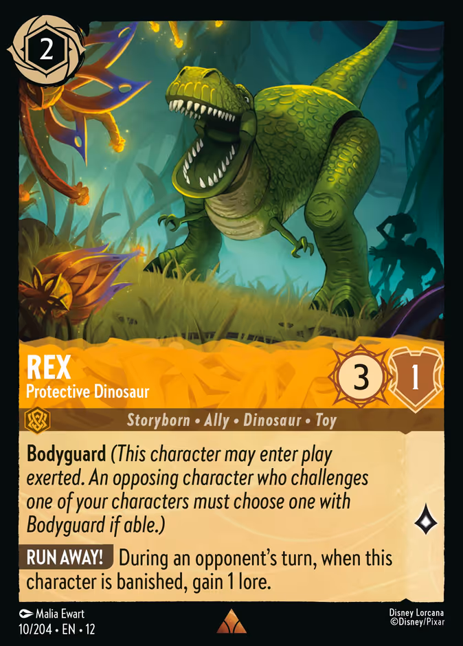 Carta Rex · Protective Dinosaur